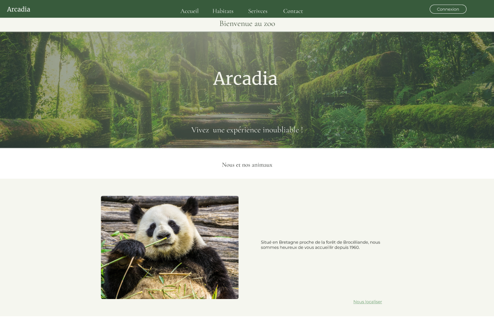 Accueil Arcadia