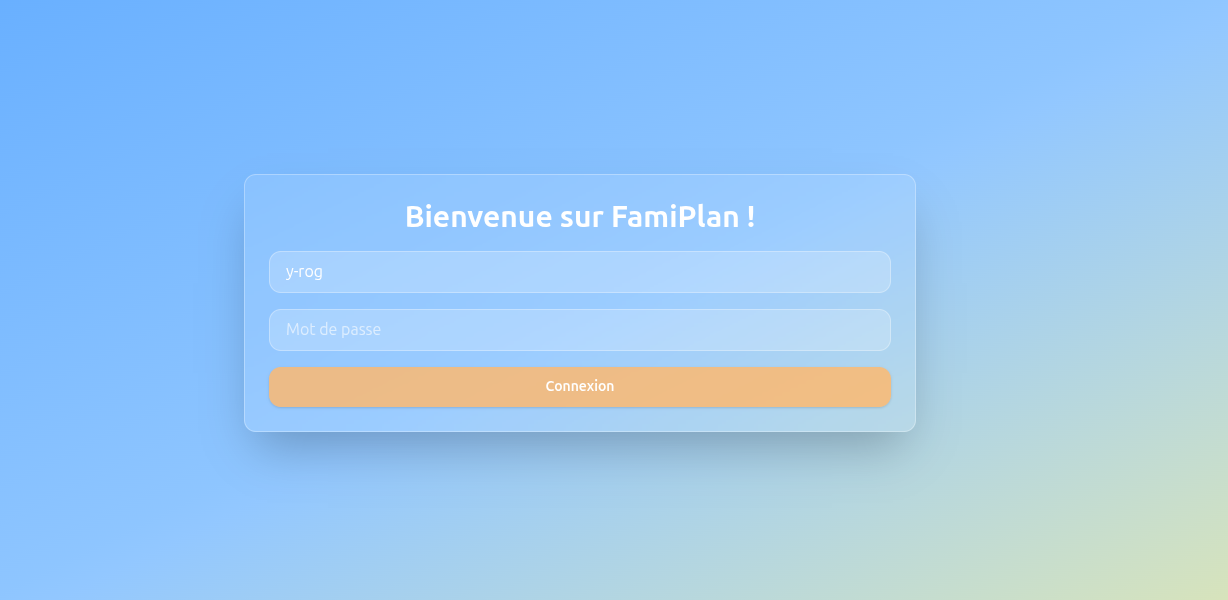 Login FamiPlan